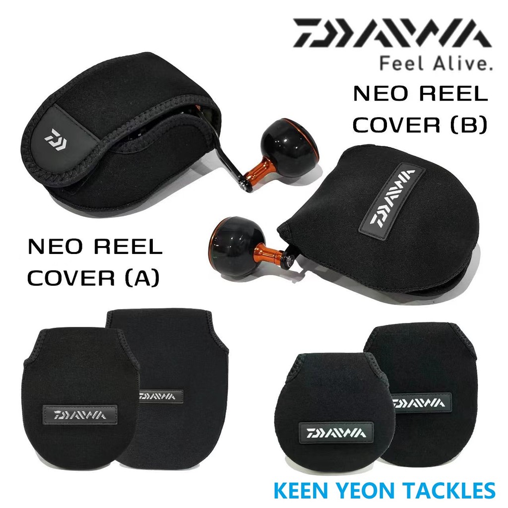 Daiwa CV-Reel Case Neo Reel Cover - 5mm Chloroprene Protective Cover For Baitcasting Reels (Size A) - View #14