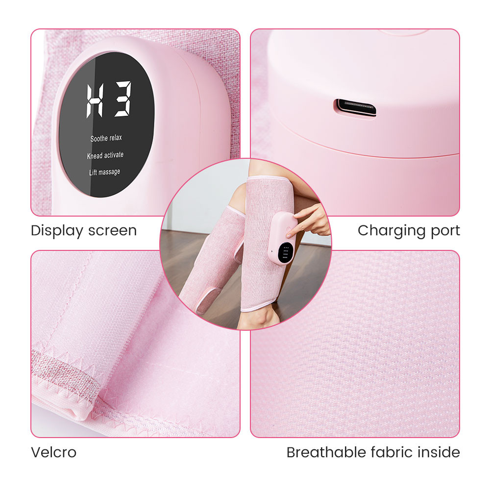 SALORIE Leg Massage Machine Air Pressure Calf Massager Muscle 3 Mode Foot Leg Muscle Relaxation