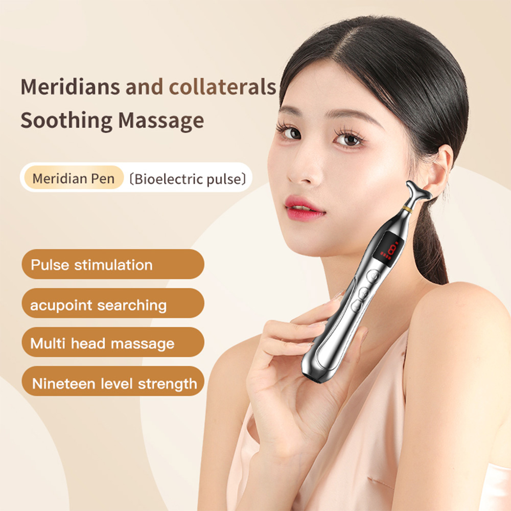 Electronic Acupuncture Pen Accupuncture Back Point Massager Laser ...