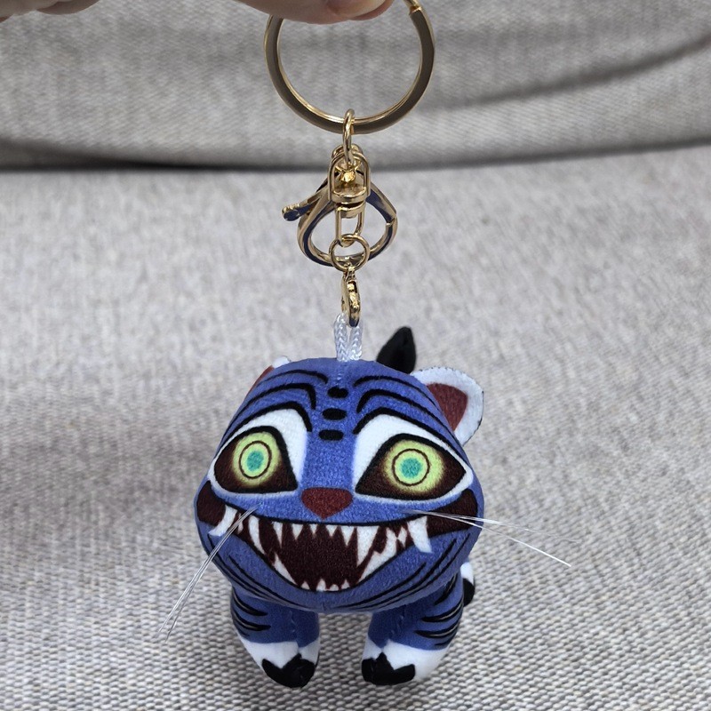 KPOP Demon Hunters Plush Doll Plushie Stuffed Toy Tiger Derpy Keychain ...