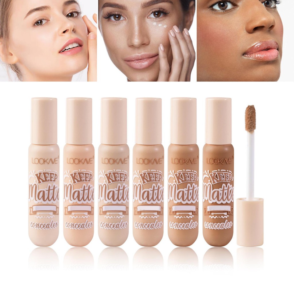 Liquid Concealer Stick Foundation Cream 6 Color Moisturizing Full ...