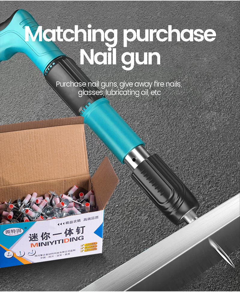Steel Nail Gun Rivet Gun Bullet Nail Gun Concrete Fire Nail Gun Ceiling ...