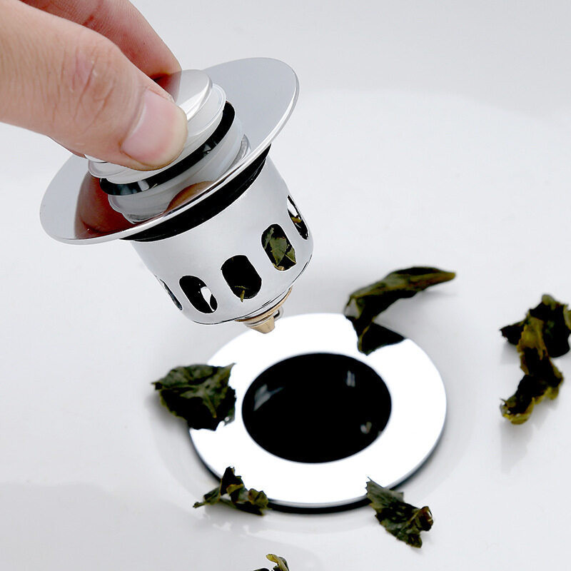 (Ready stock) Toilet Basin Drainage Filter Filter Ring, Pop-Up Pop-Up ...