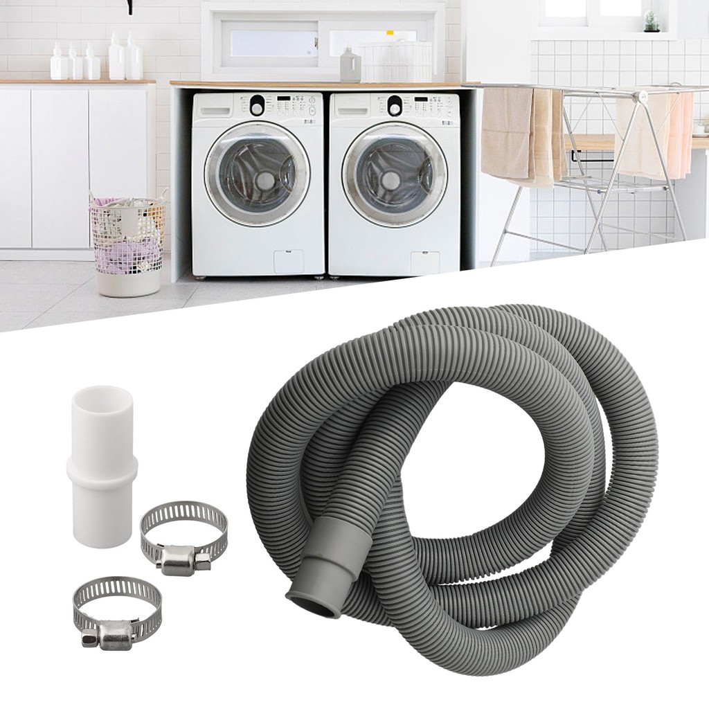 Washing Machine Dishwasher Drain Waste Hose Extension Pipe Kit Shopee