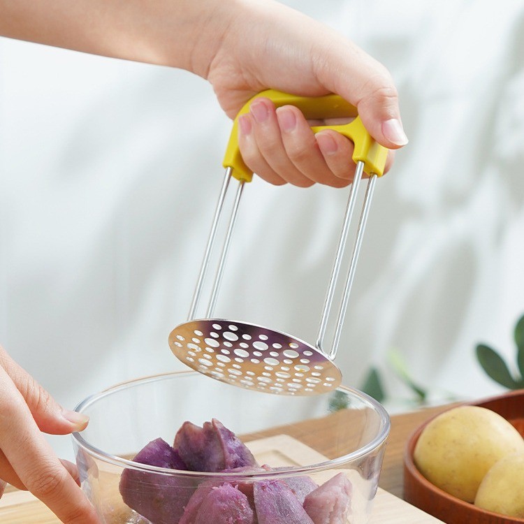 Food Masher Stainless Steel Potato Masher Baby Food Masher Pumpkin ...