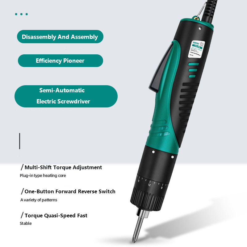 220V High Torque Electric Screwdriver Set Industrial Precision Power ...
