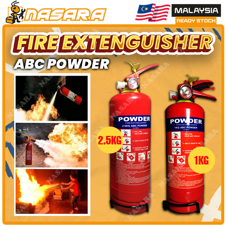 Nasara Fire Extinguisher Portable Multipurpose Fire Fighter Ingusher ...
