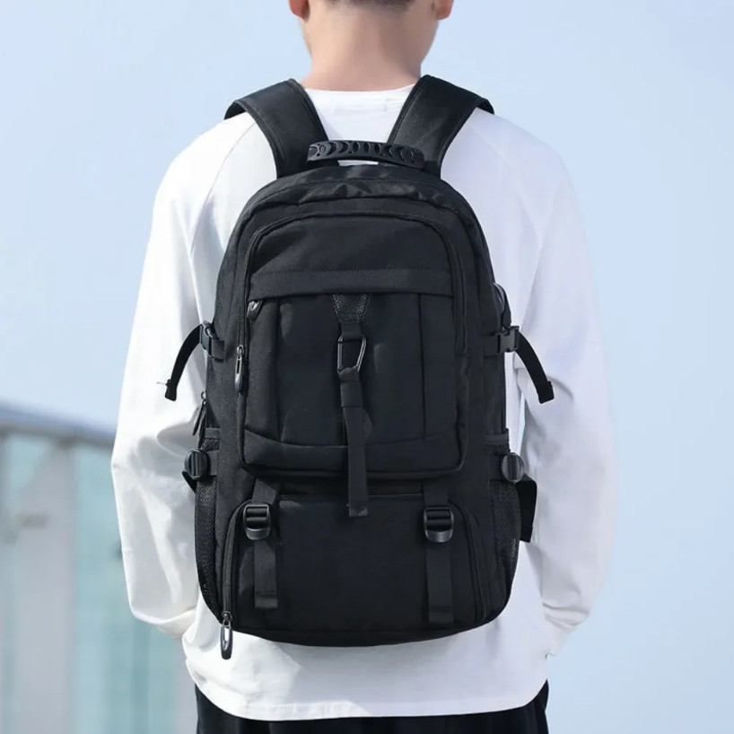 35L 80L Large Capacity Backpack Men's Expandable Waterproof Hiking ...