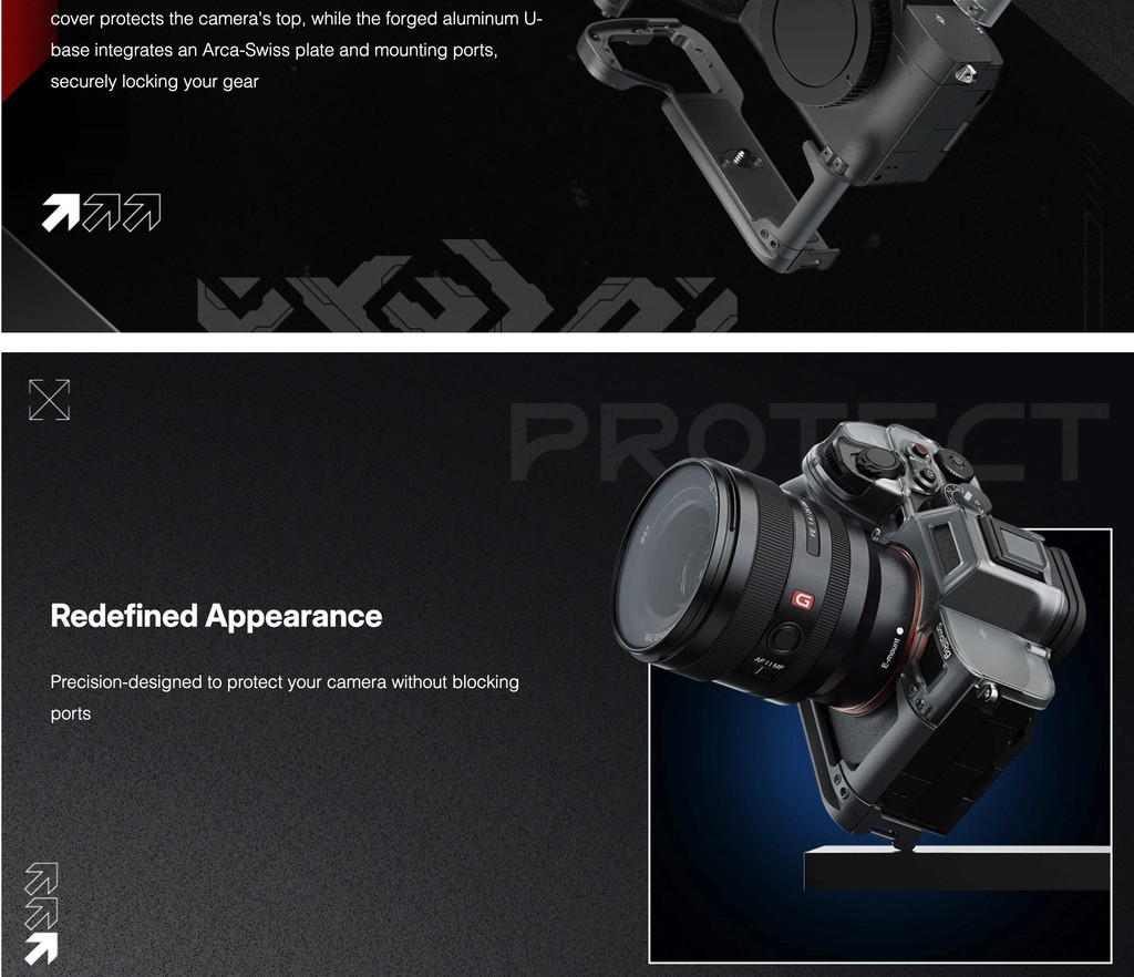 SmallRig Hybrid Modular Full Camera Cage Protection Camera Case for ...