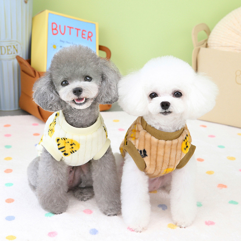 Winter Pet Dog Clothes Fleece Coat Soft Dog Cat Sweater for Small Dogs ...