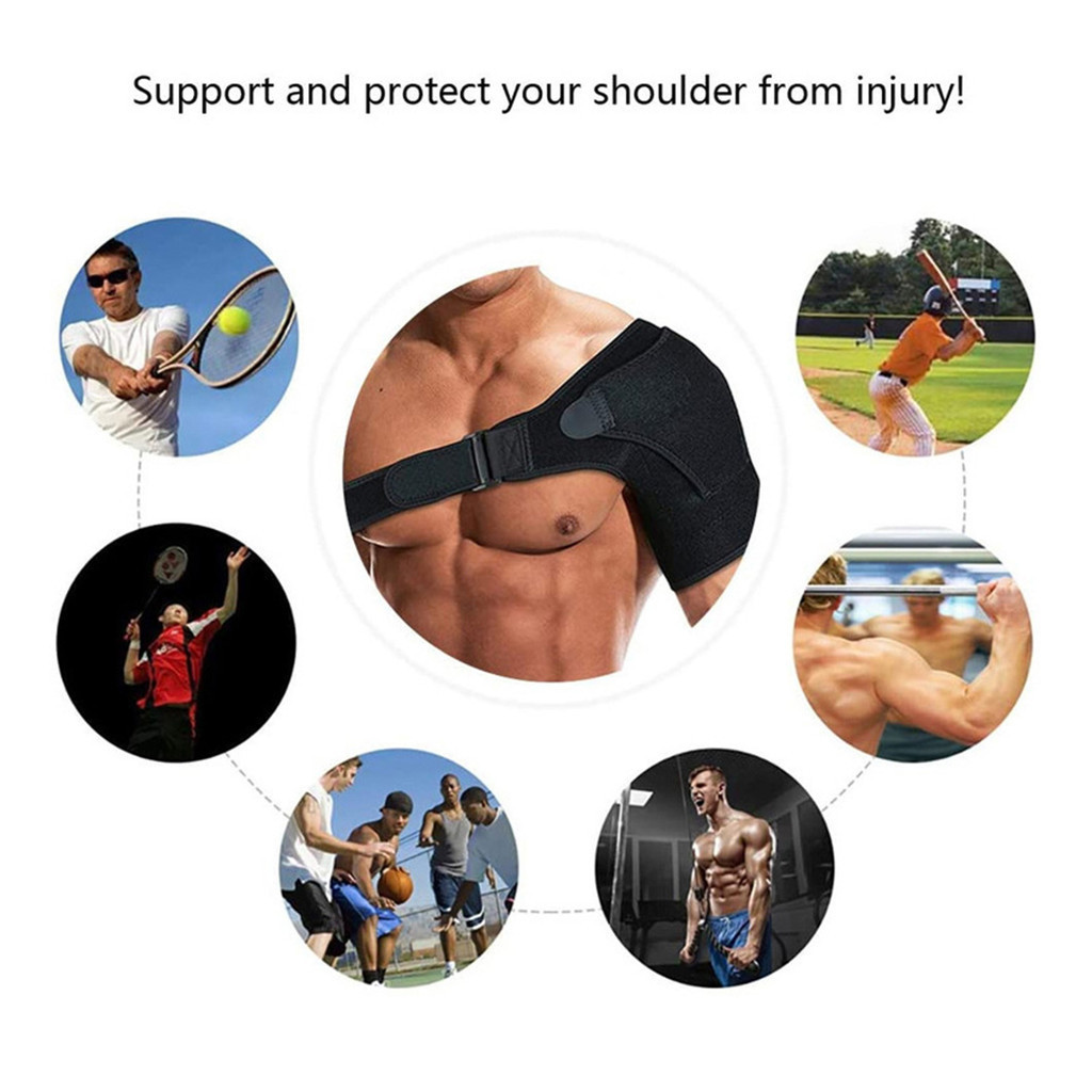 Shoulder Brace for Torn Rotator Cuff Support and Compression Sleeve ...