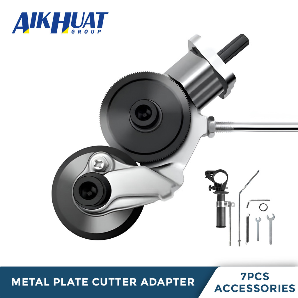 Cutter Adapter Electric Drill Metal Plate Cutting Tool Portable Double ...