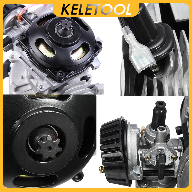 49cc two-stroke engine electric small off-road vehicle small four-wheel ...