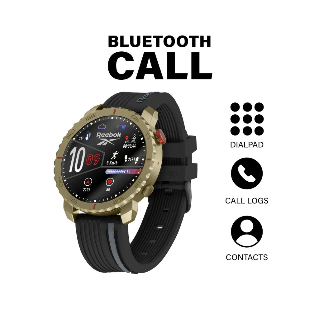 REEBOK Champ Smart Watch Jam Tangan AMOLED Bluetooth Call Blood ...