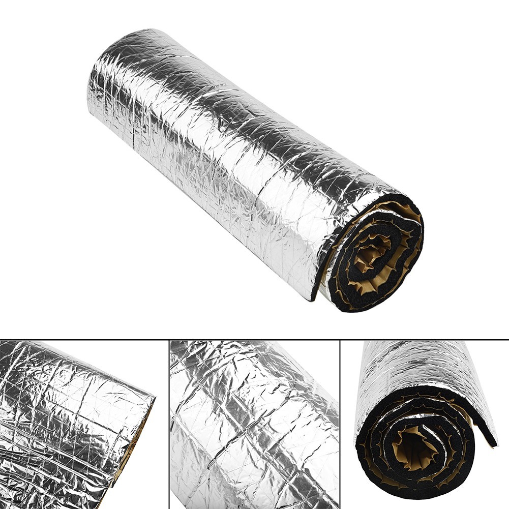 1Roll 3mm Car Sound Proofing Deadening Insulation Closed Cell Foam Roof 50X300mm | UK