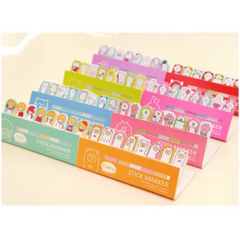 Cartoon Comment Notes Sticky Notes Japanese and Korean Stationery Cute ...