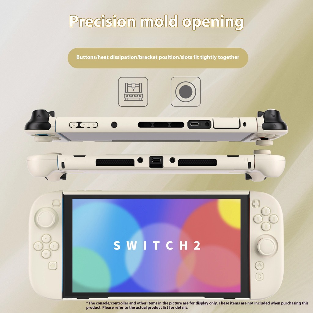 Hard Case for Nintendo Switch 2 with Extra Stand & Thumb Grip Caps ...
