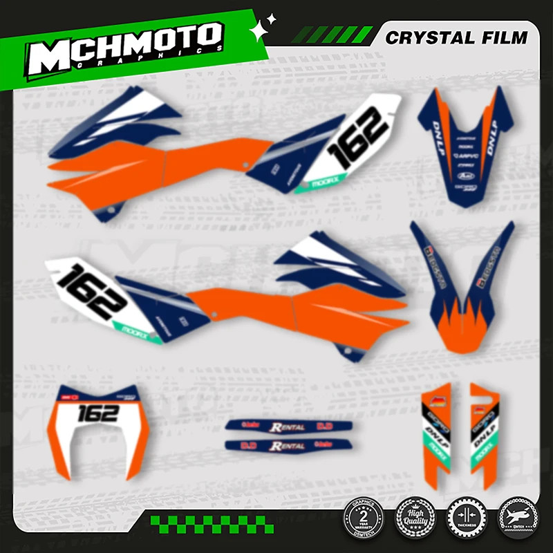 MCHMFG For KTM SMC-R 690 2012-2018 Motorcycle Graphics Background ...