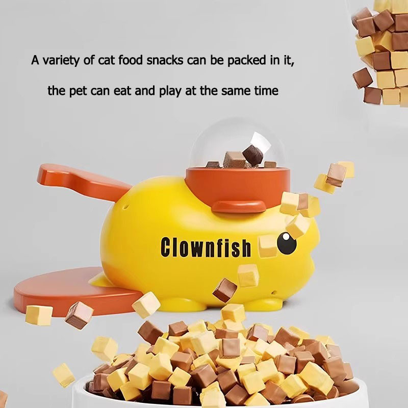 Dog Puzzle Feeder Freeze-dried Snack Launcher Food Leakage Device ...