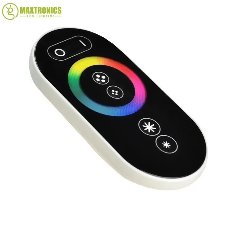 DC12-24V 18A RGB LED Controller RF Remote Wireless Touch Pad Panel ...