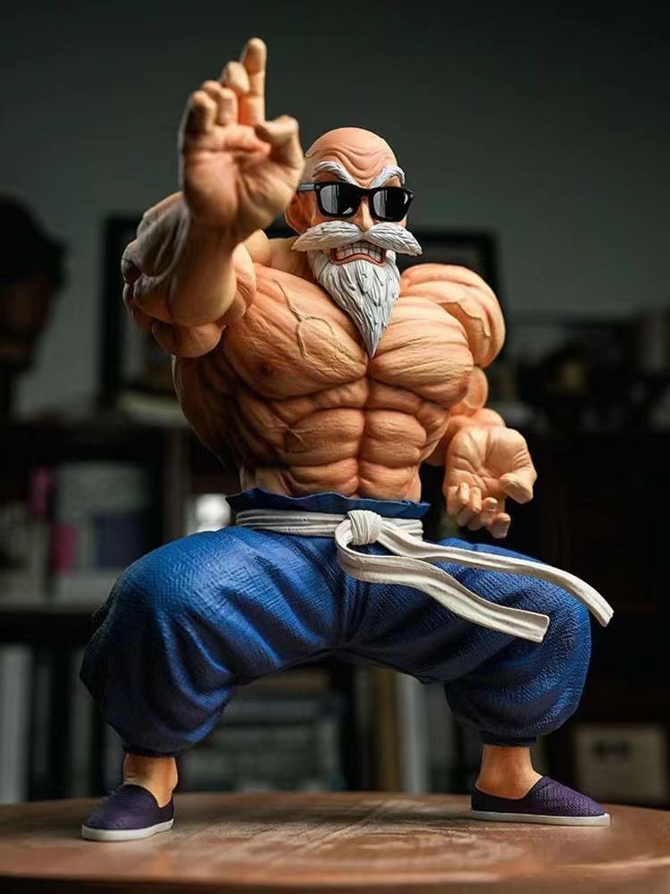Doll Doll Dragon Ball Strengthening Muscle Turtle Immortal Anime Model ...
