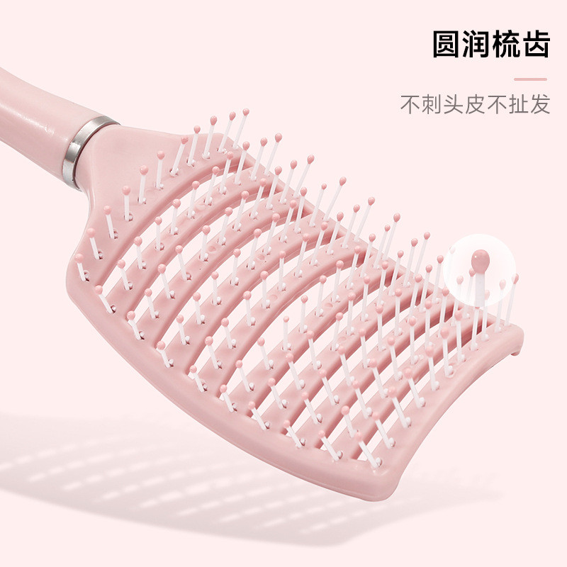 Women's Hair Root Fluffy Hair Rib Comb Styling High Skull Artifact Long ...