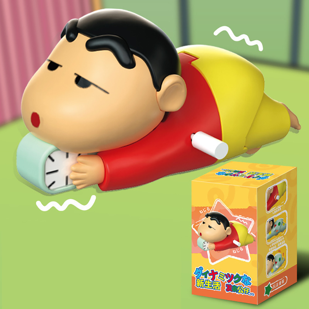 Wound-up Crayon Shin-chan Toy Creative Crayon Shin-chan Dynamic Life ...