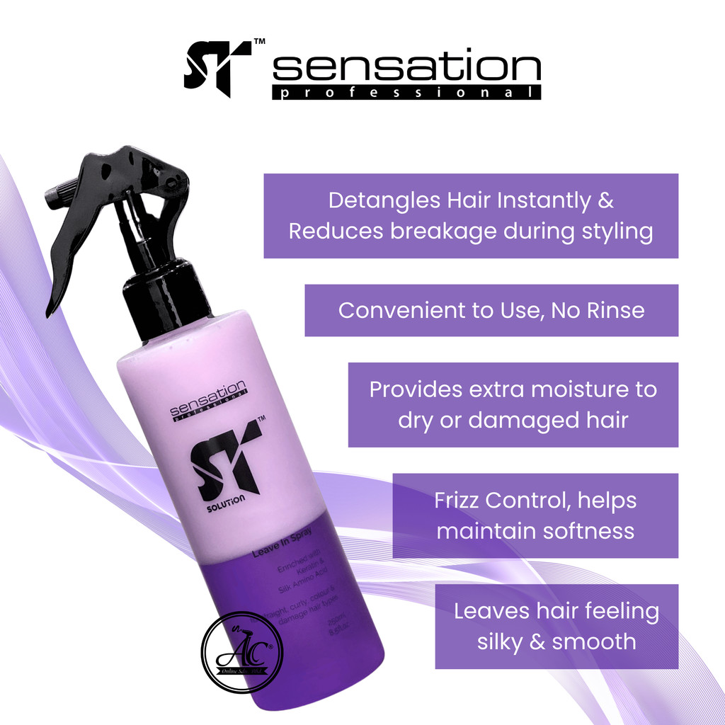 ST Sensation Leave In Spray 250ml | Shopee Malaysia