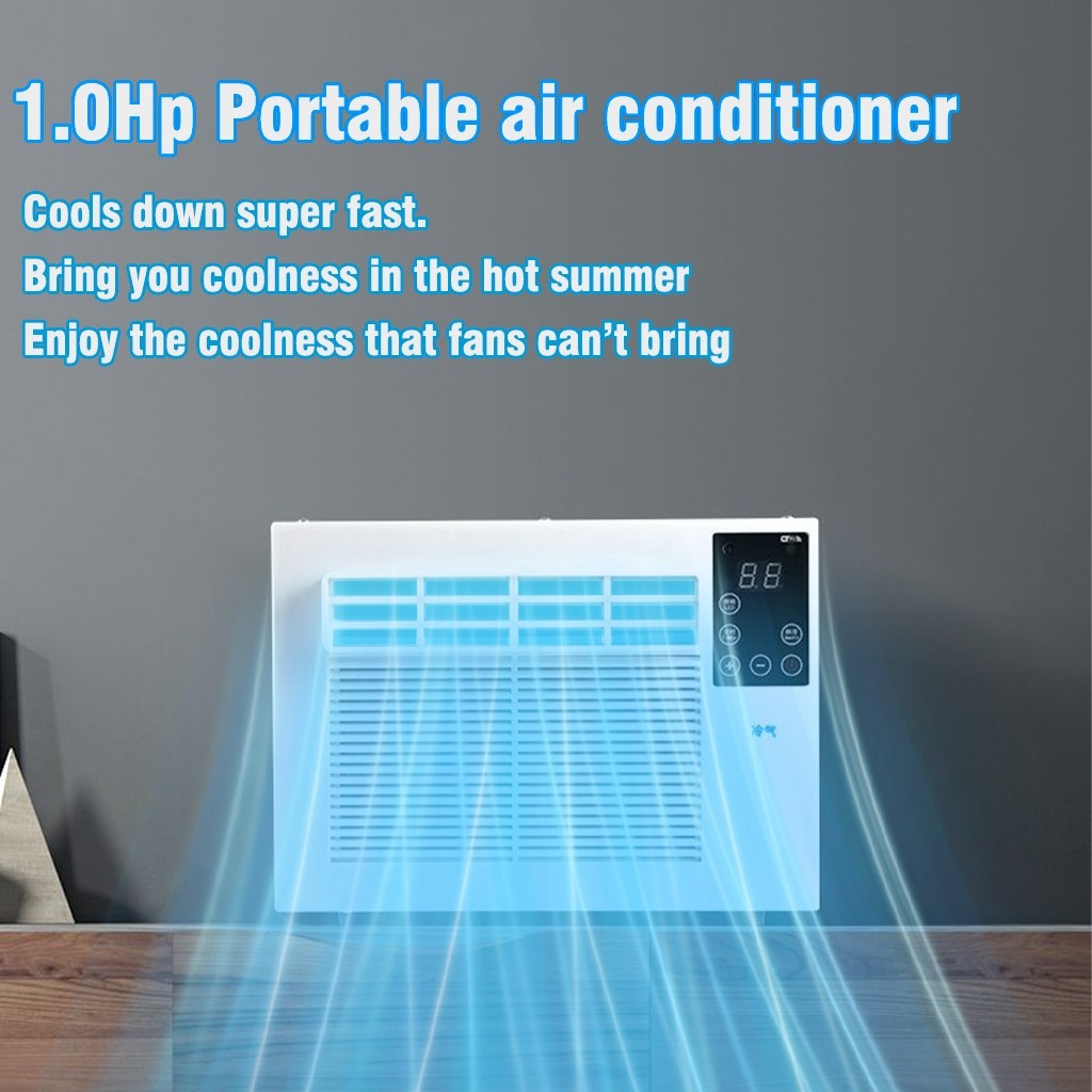 Local Stock Mini Air Conditioner Portable Air Conditioner Window Air ...