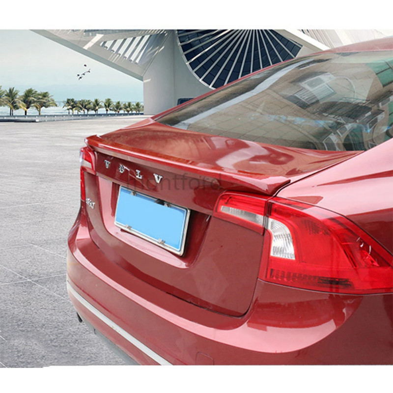 Car Styling ABS Plastic Unpainted Primer Color Rear Roof Trunk Wing ...