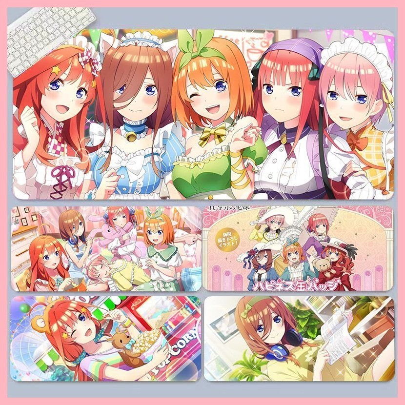 Mouse Pad The Quintessential Quintuplets Nakano Ichika Nino Miku ...