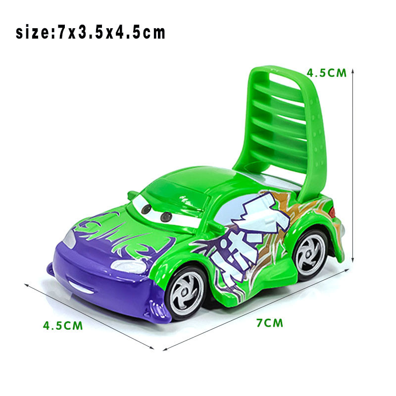 1:55 Disney Pixar Cars Lightning McQueen Racing Party wingo snod-rod ...