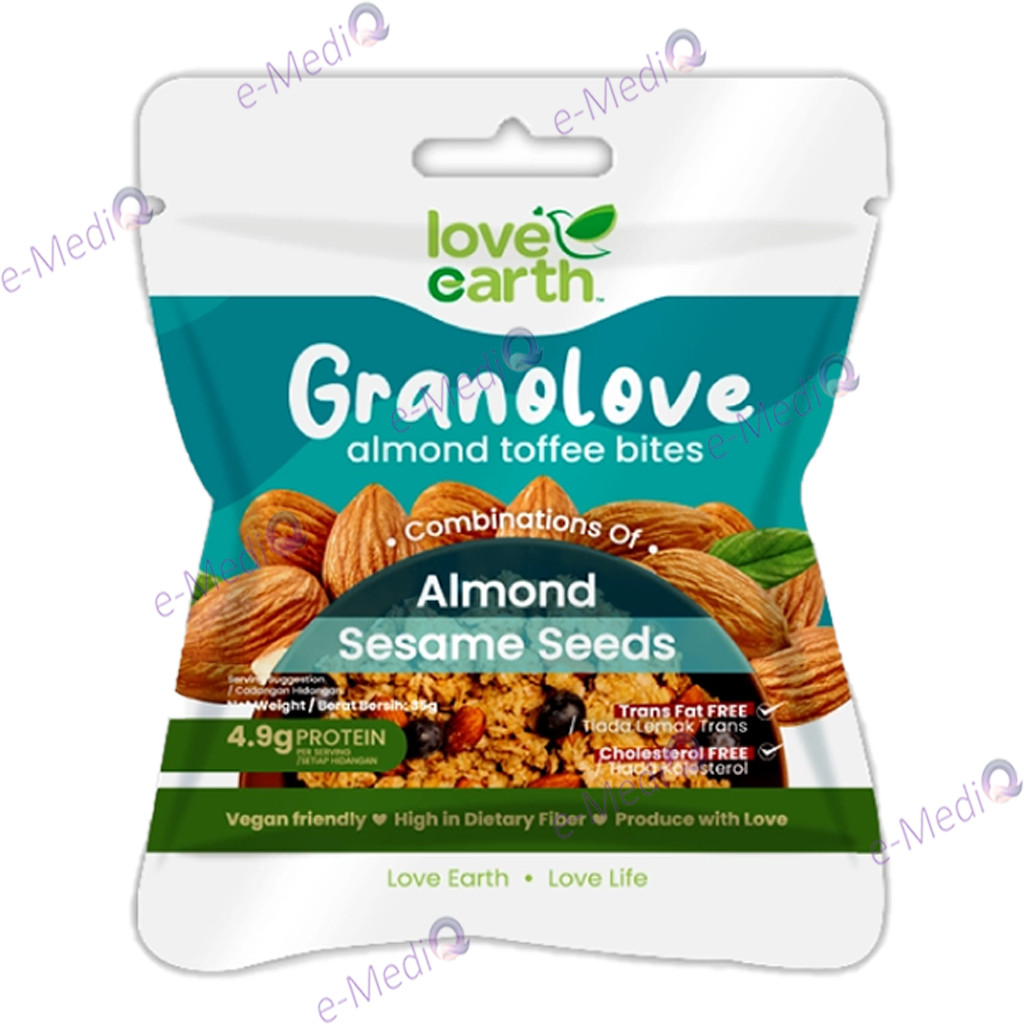 Love Earth Granolove Snack Mini Packs 35g (Exp Apr/2025) Shopee Malaysia