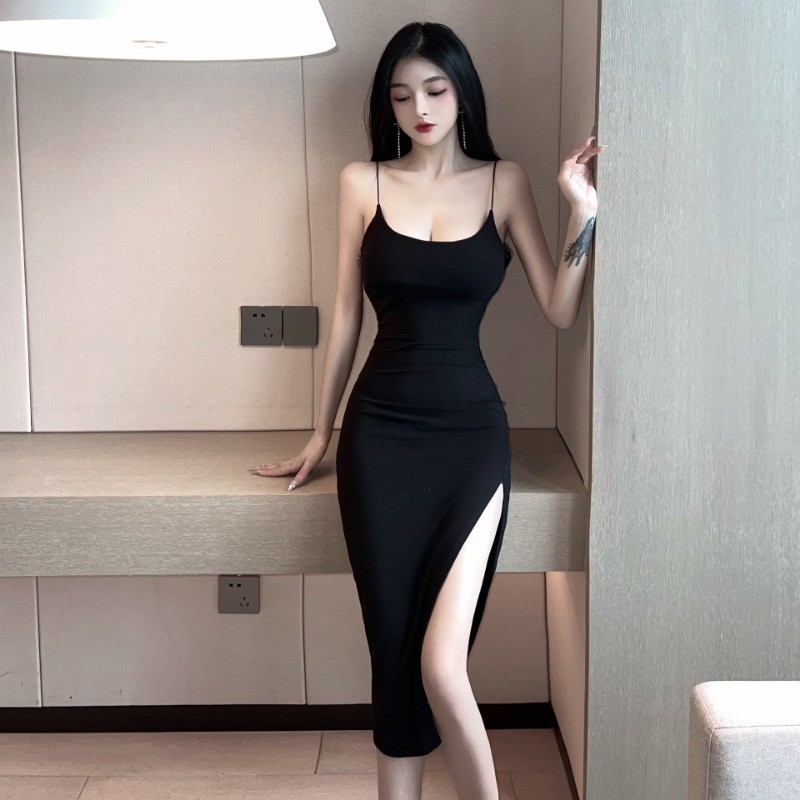 Women's Fashion Slim Bottoming Narrow Dress