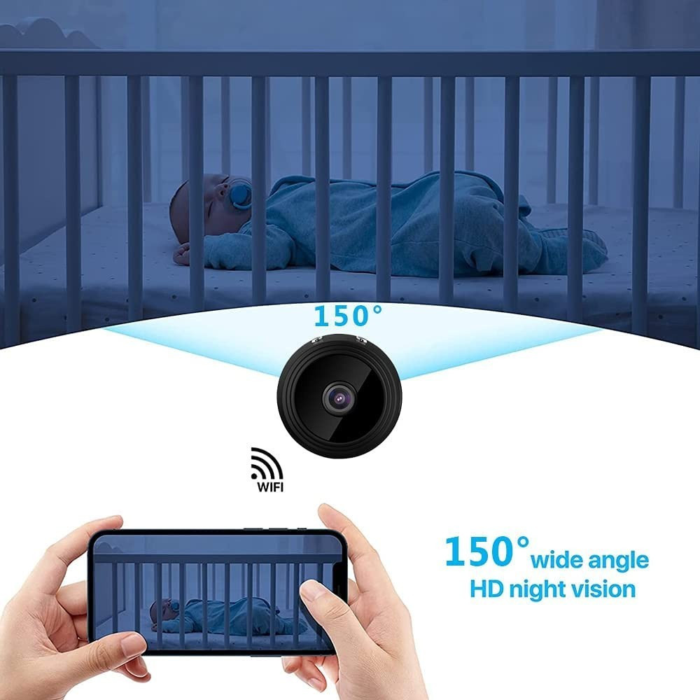 A9 Camera 1080P HD Mini Hidden Portable Camera Night Vision Wireless ...