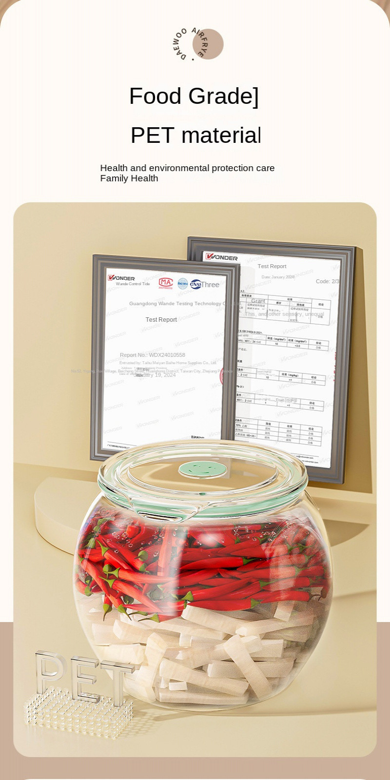 Transparent Transparent Large-Capacity Rice Bucket Kitchen Food Grade ...