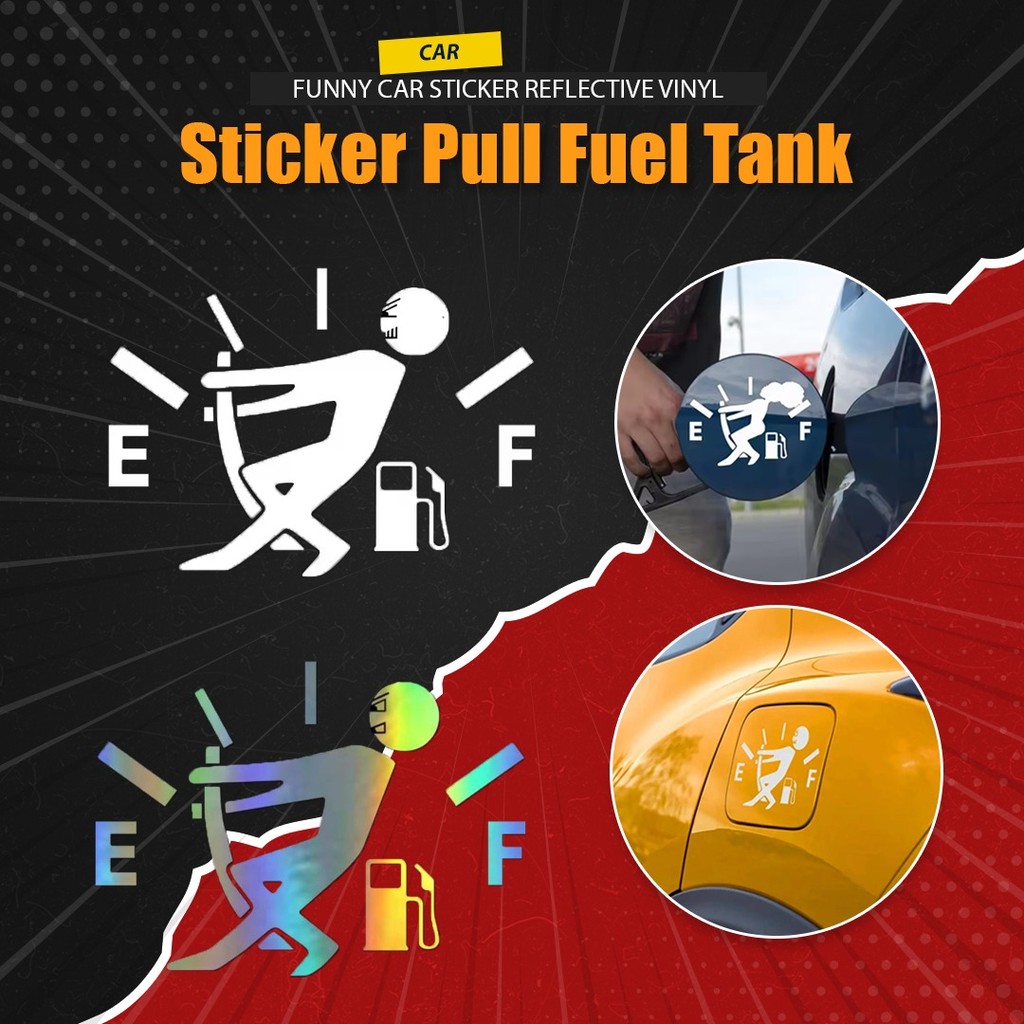 Sticker Fuel Explosion Meter Sticker Car Foreign Trade Car Sticker ...