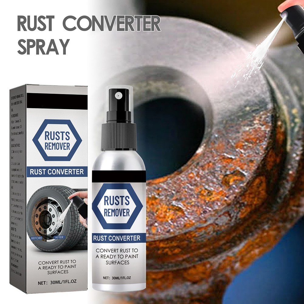 30ML Multi Purpose Rust Remover Spray Metal Chrome Paint Car