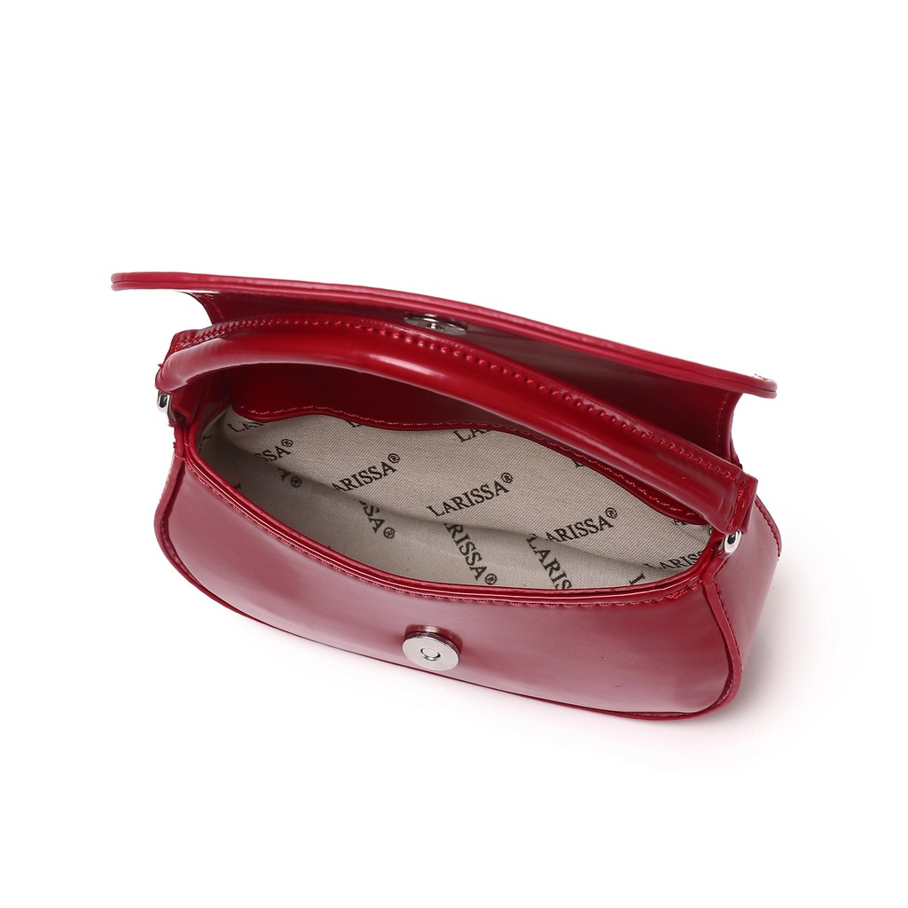 DORA-LARISSA BEG WANITA SEMI-GLOSS MINI CLAM CUTE HANDCARRY CROSSBODY ...