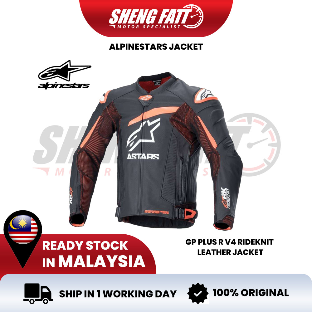 Alpinestars Gp Plus R V Rideknit Leatherjacket Riding Sport Windproof