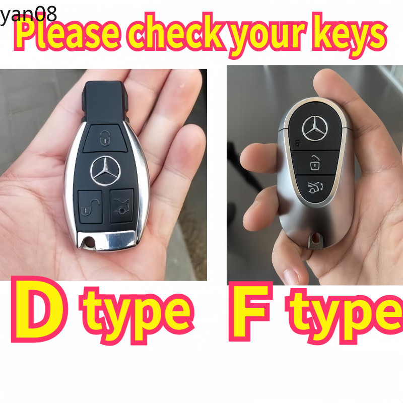 TPU Car Key Case Cover Shell Fob For Mercedes Benz W205 W213 W204 W176 ...