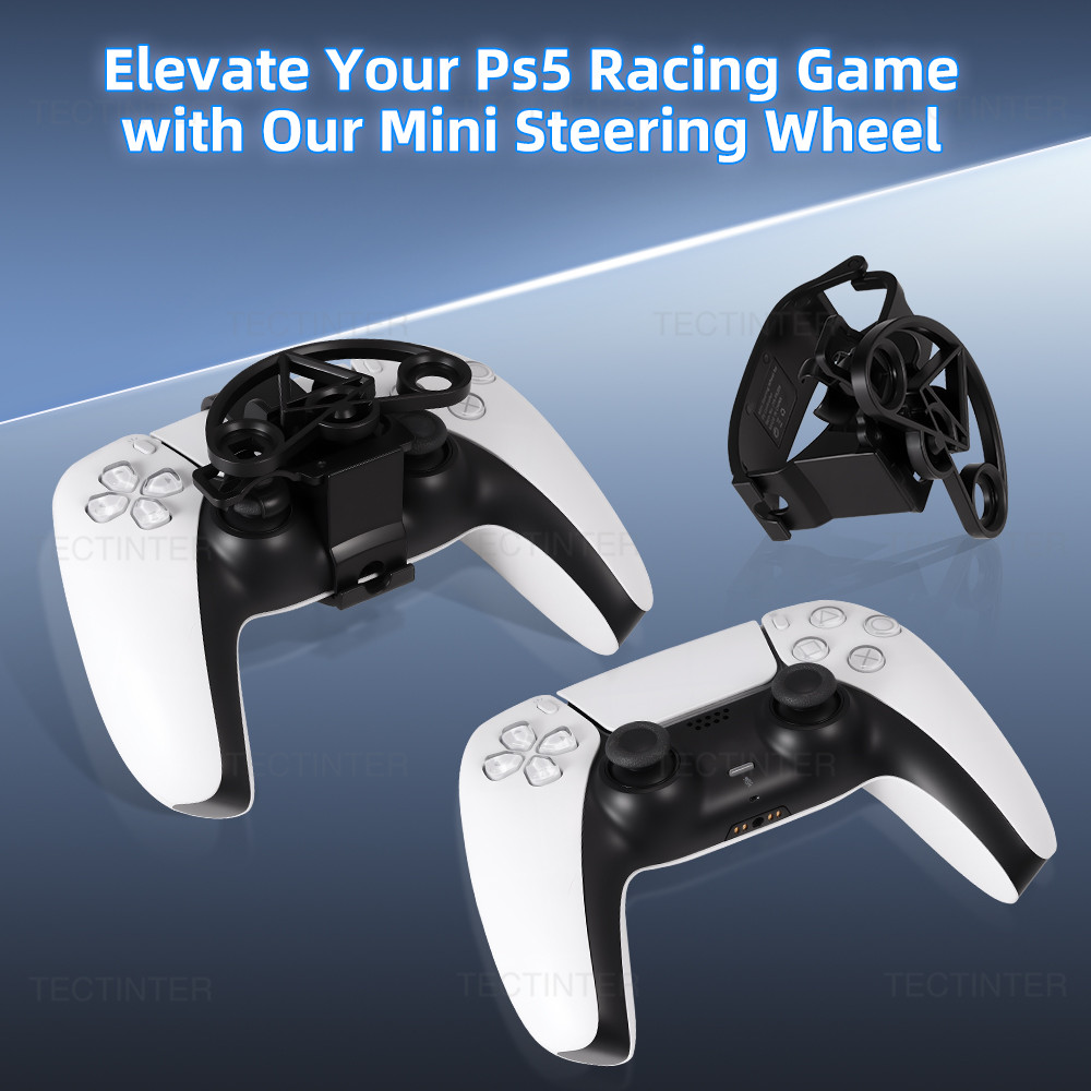 Mini Steering Wheel for PS5 Game Controller Remote Control Accessory ...