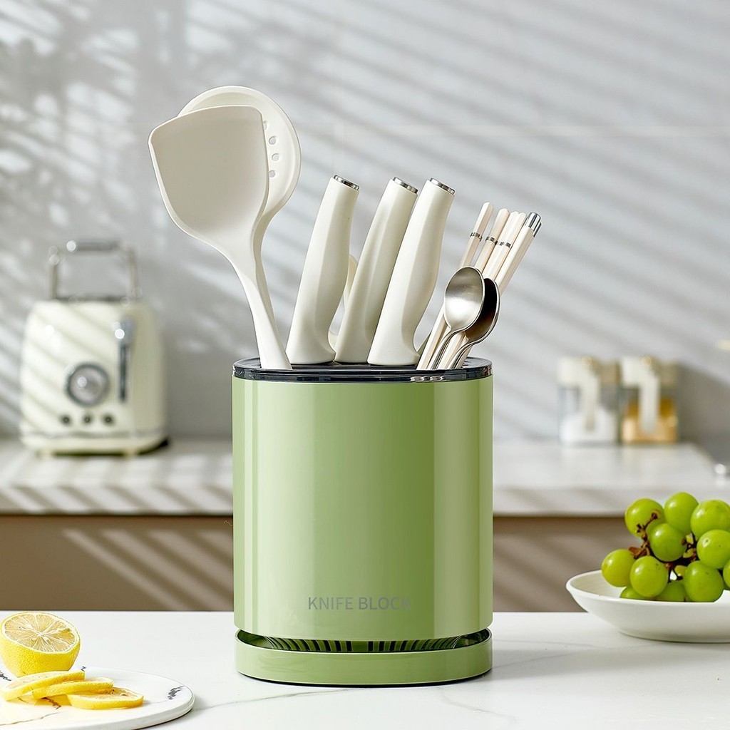 Rotating Knife Holder Kitchen Multifunctional Chopstick Cage Chopstick ...