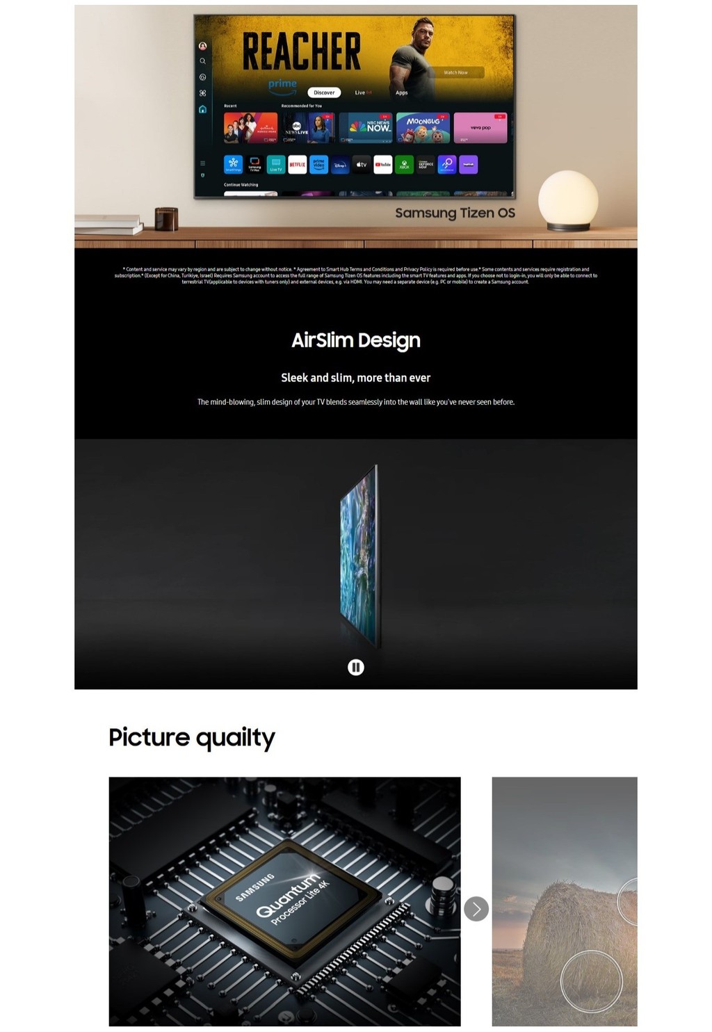 Samsung 50" 4K Smart QLED TV QA50Q60DAKXXM Shopee Malaysia