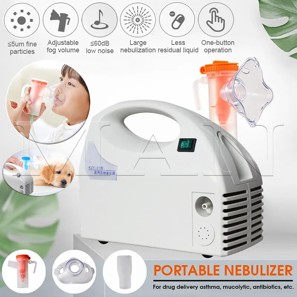 Pet Nebulizer Pet Atomizer Inhaler Medica Nebulizer Pet Cat Atomization ...