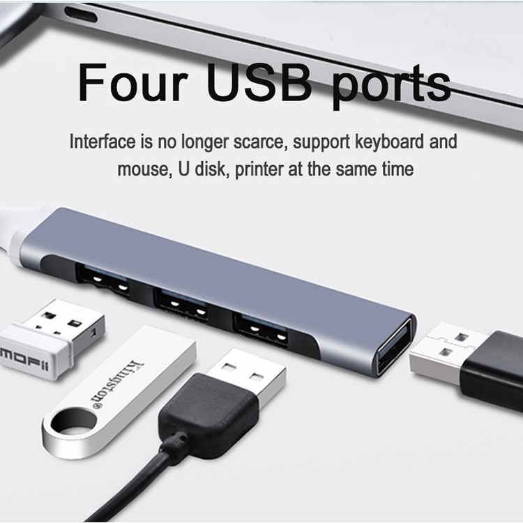 【Fast Ship】Multiple USB HUB Converter 4 in 1 USB Splitter 4 Ports ...
