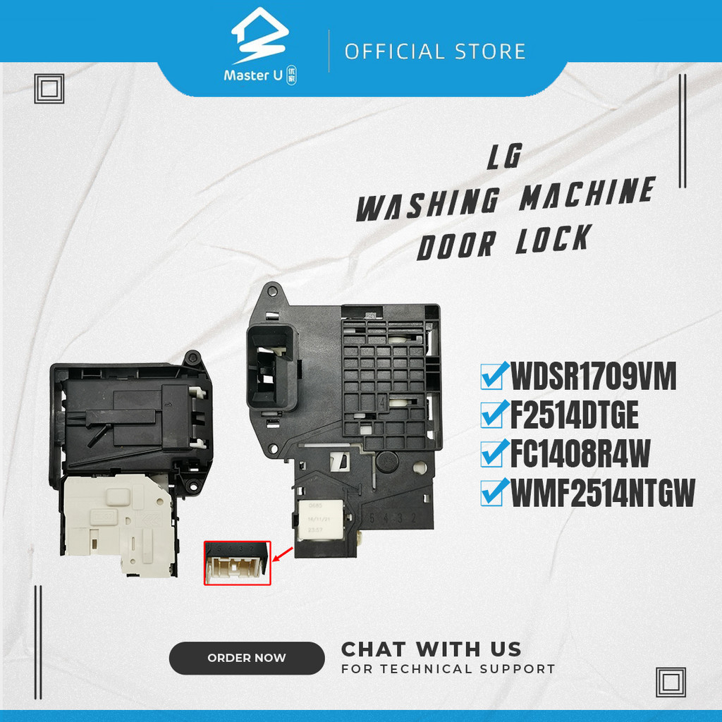 ORIGINAL LG WDSR1709VM/F2514DTGE/FC1408R4W/WMF2514NTGW WASHING MACHINE
