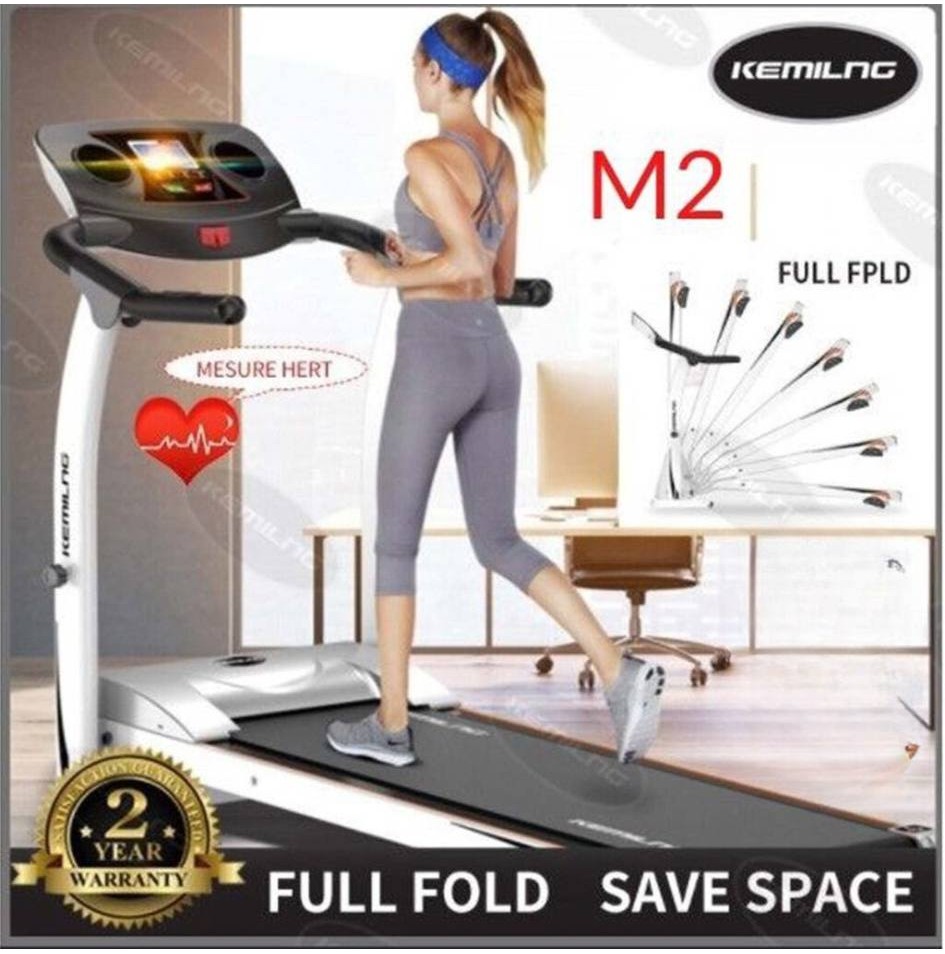 NEW Version KEMILNG K500 3.0HP Treadmill Running Walking Exercise Machine