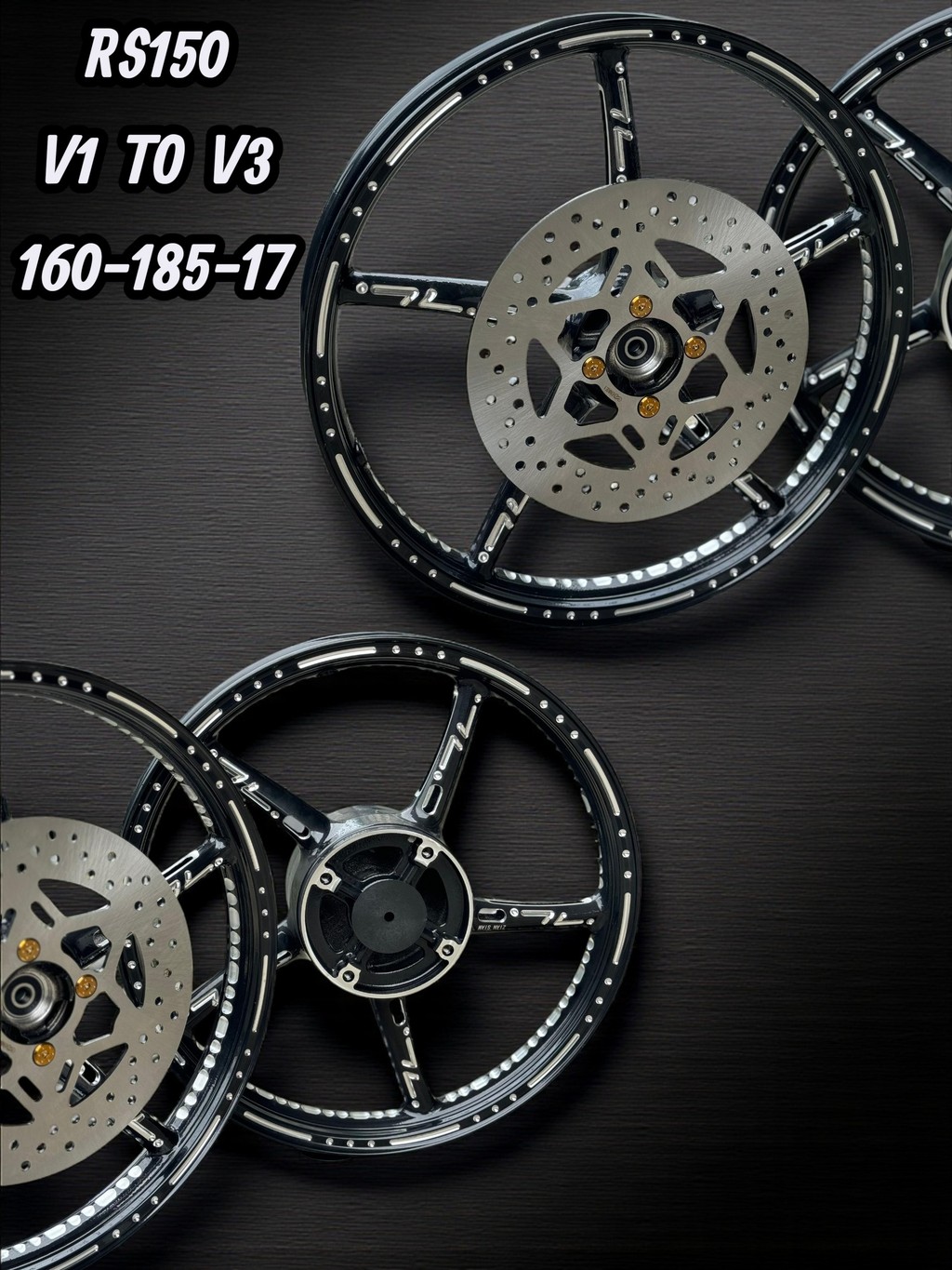 Zian Siam CNC LAY Sp522 Sport Rim RSX RS150 160-185-17 | Shopee Malaysia