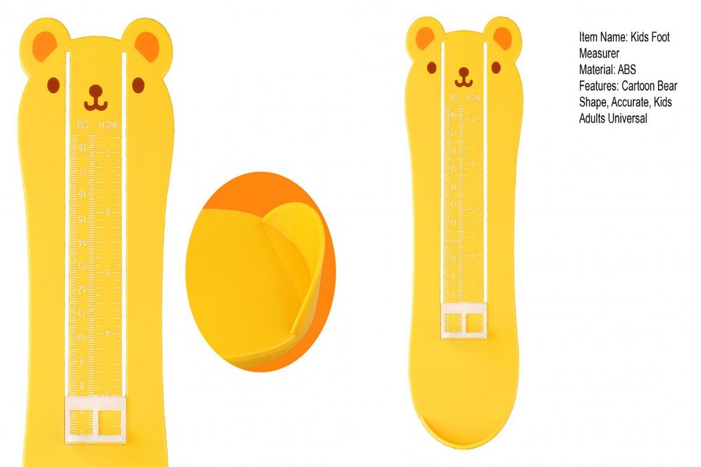 {uStuttg} Foot Measurement Device Child Foot Measuring Device Cartoon
